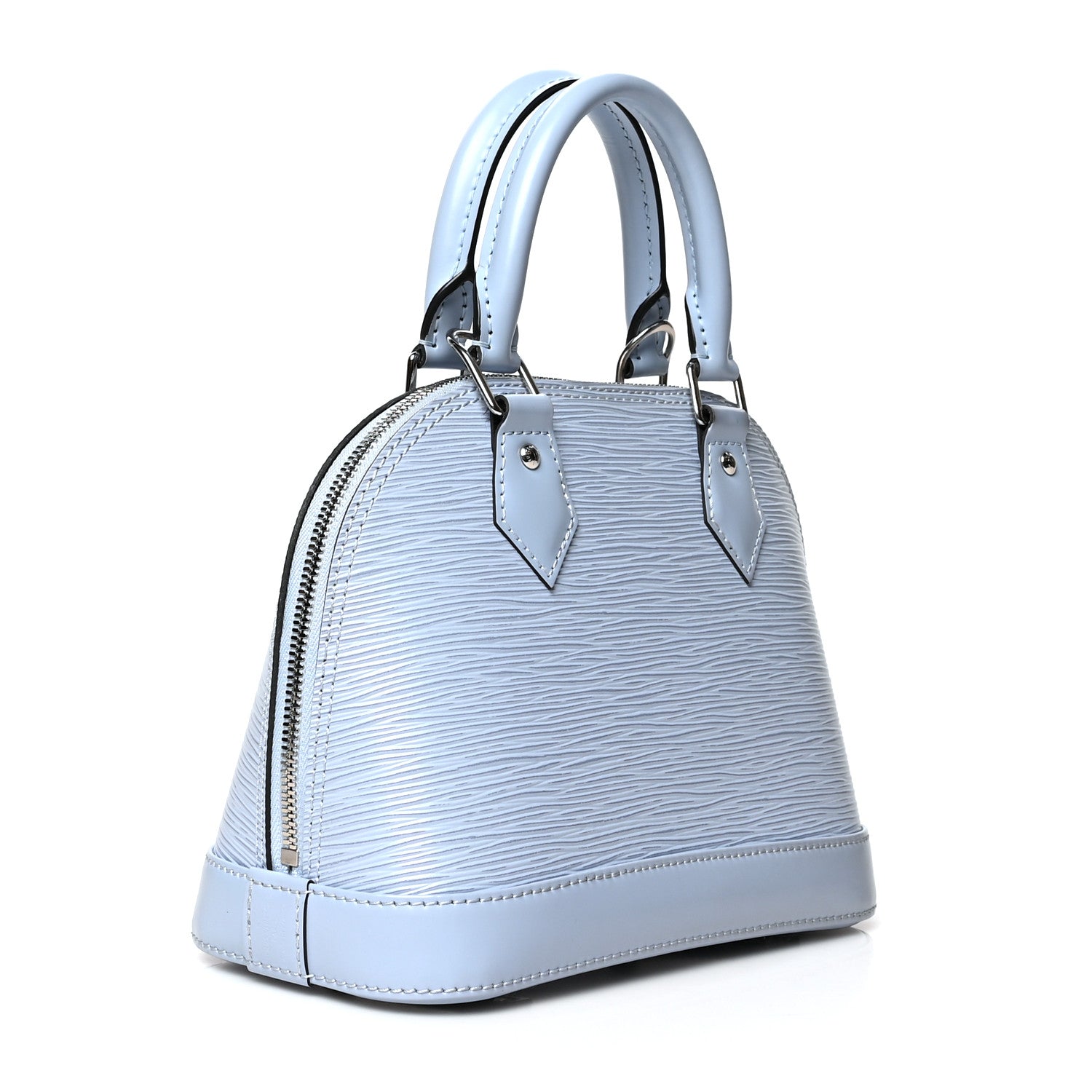 Louis Vuitton Epi Jacquard Alma BB Bleu Nuage 2 of 8