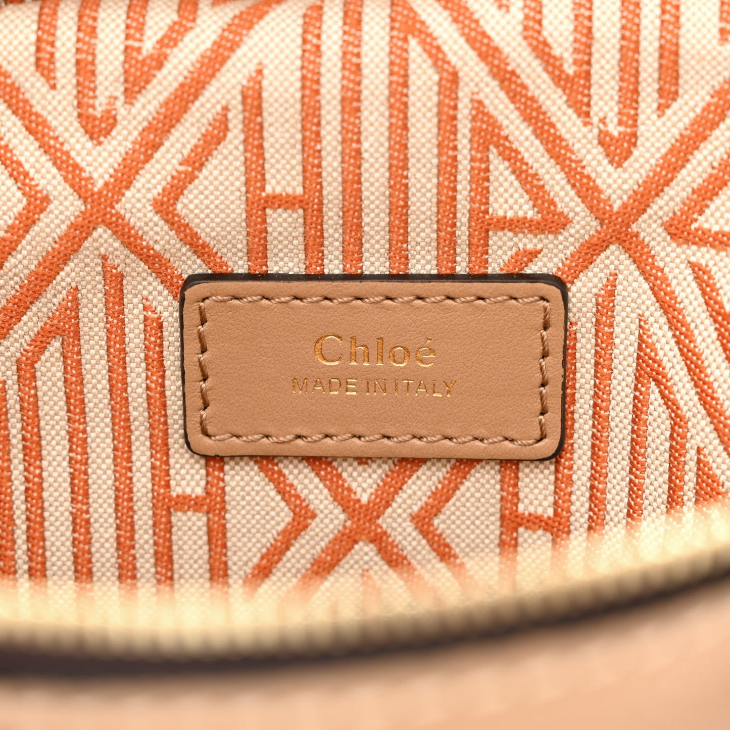 Calfskin Small Daria Cement Brown