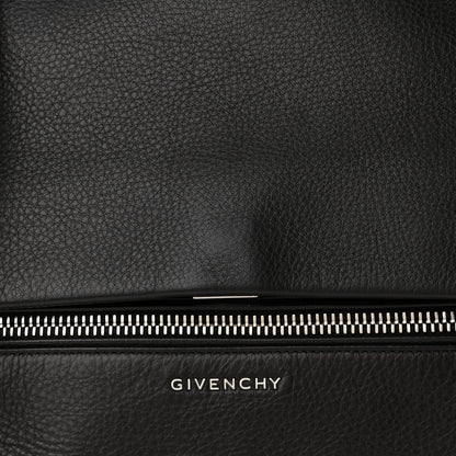 Givenchy Pebbled Calfskin Small Pandora Pure Flap Bag Black 9 of 18