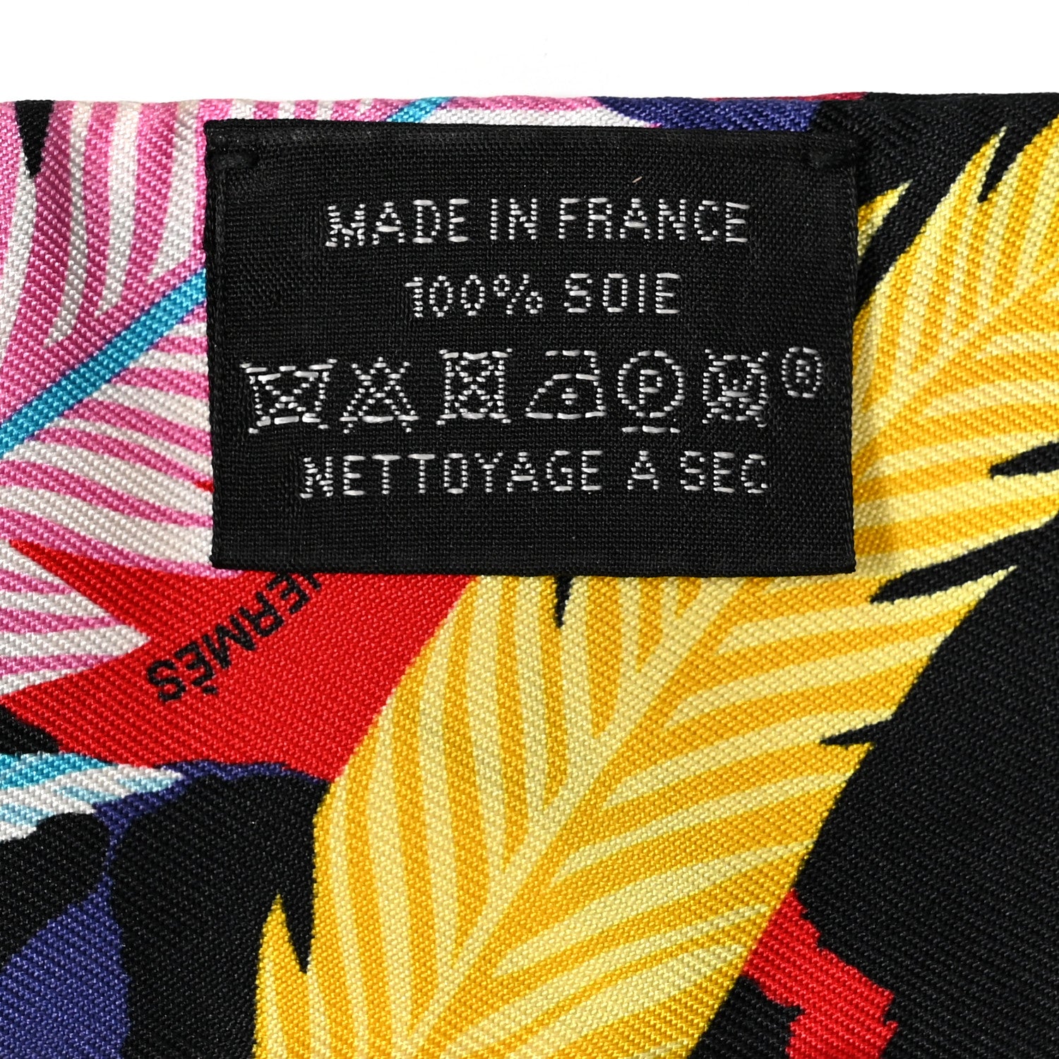 Hermes Silk Jaguar Quetzal Twilly Vert Rouge Rose 3 of 4