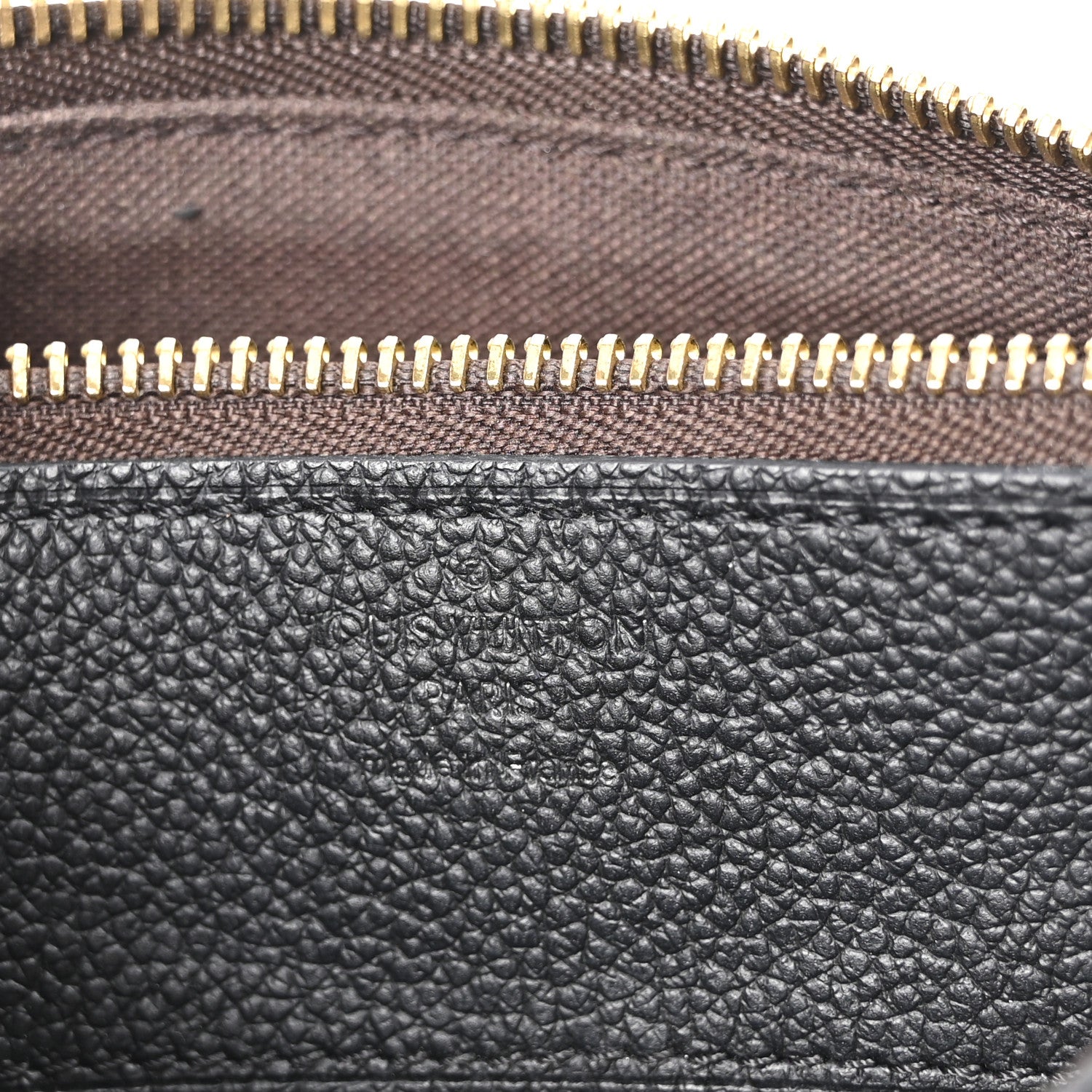 Louis Vuitton Monogram Pallas Clutch Black 6 of 9