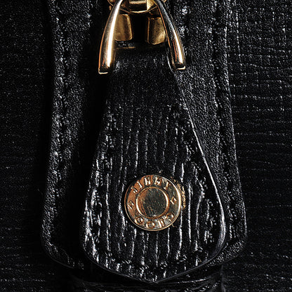 Jimmy Choo Leather Tahula Hillary Doctor Bag Black 9 of 9