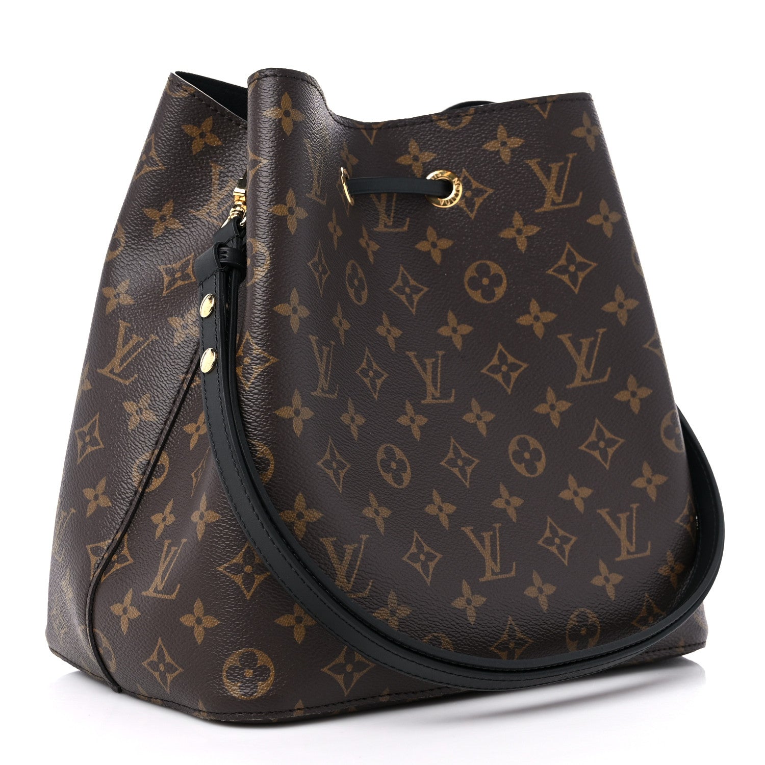 Louis Vuitton Monogram Neonoe MM Black 3 of 11