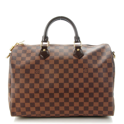 Louis Vuitton Damier Ebene Speedy Bandouliere 35 1 of 7