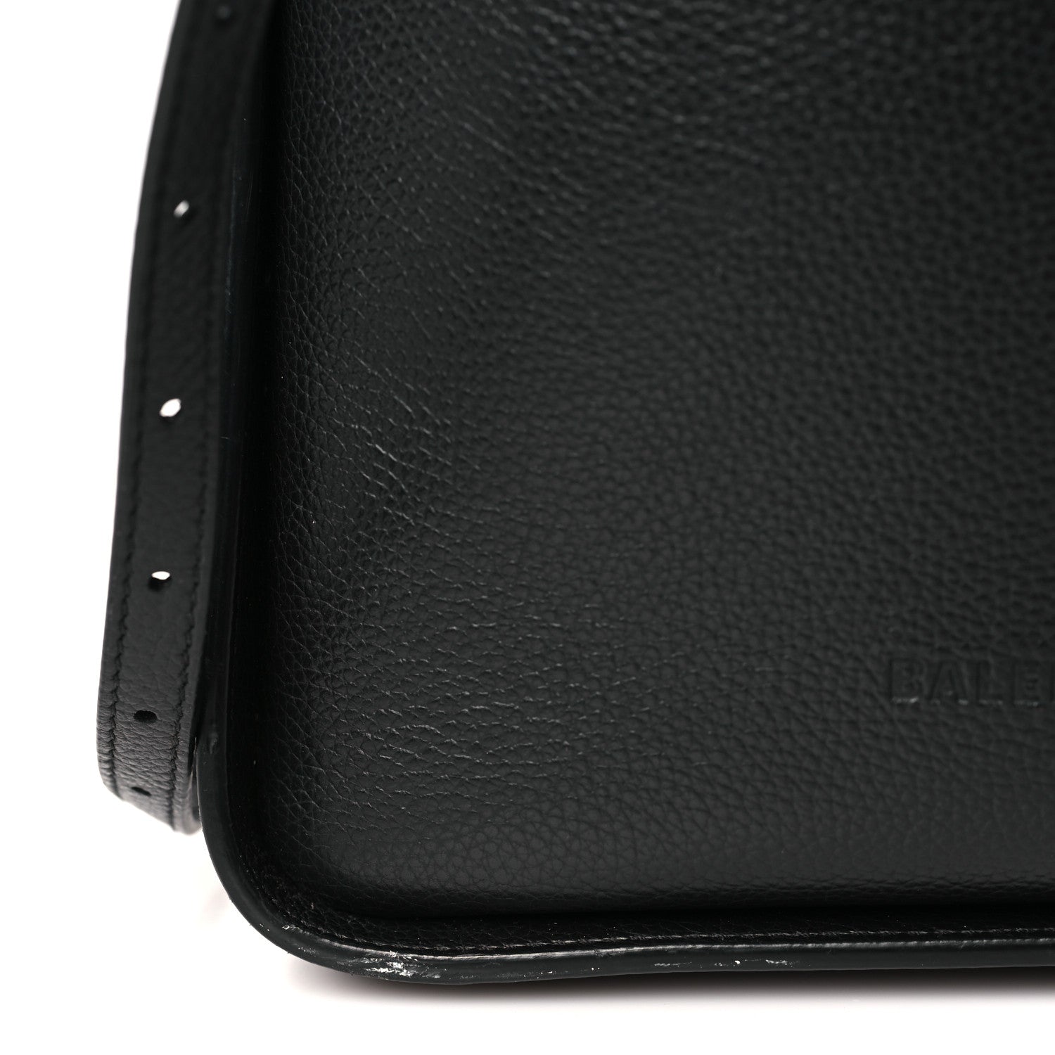Balenciaga Calfskin Logo Embossed Small Tool 2.0 North-South Tote Black 10 of 10