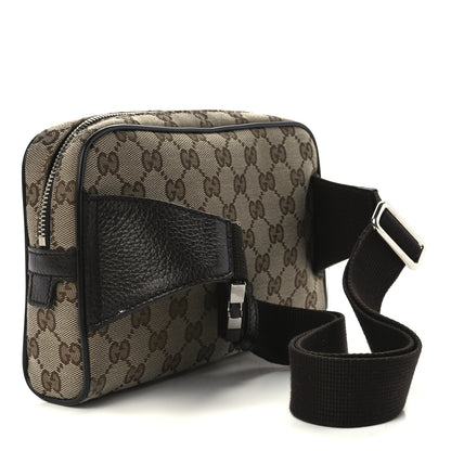 Gucci Monogram Belt Bag Dark Brown 3 of 14