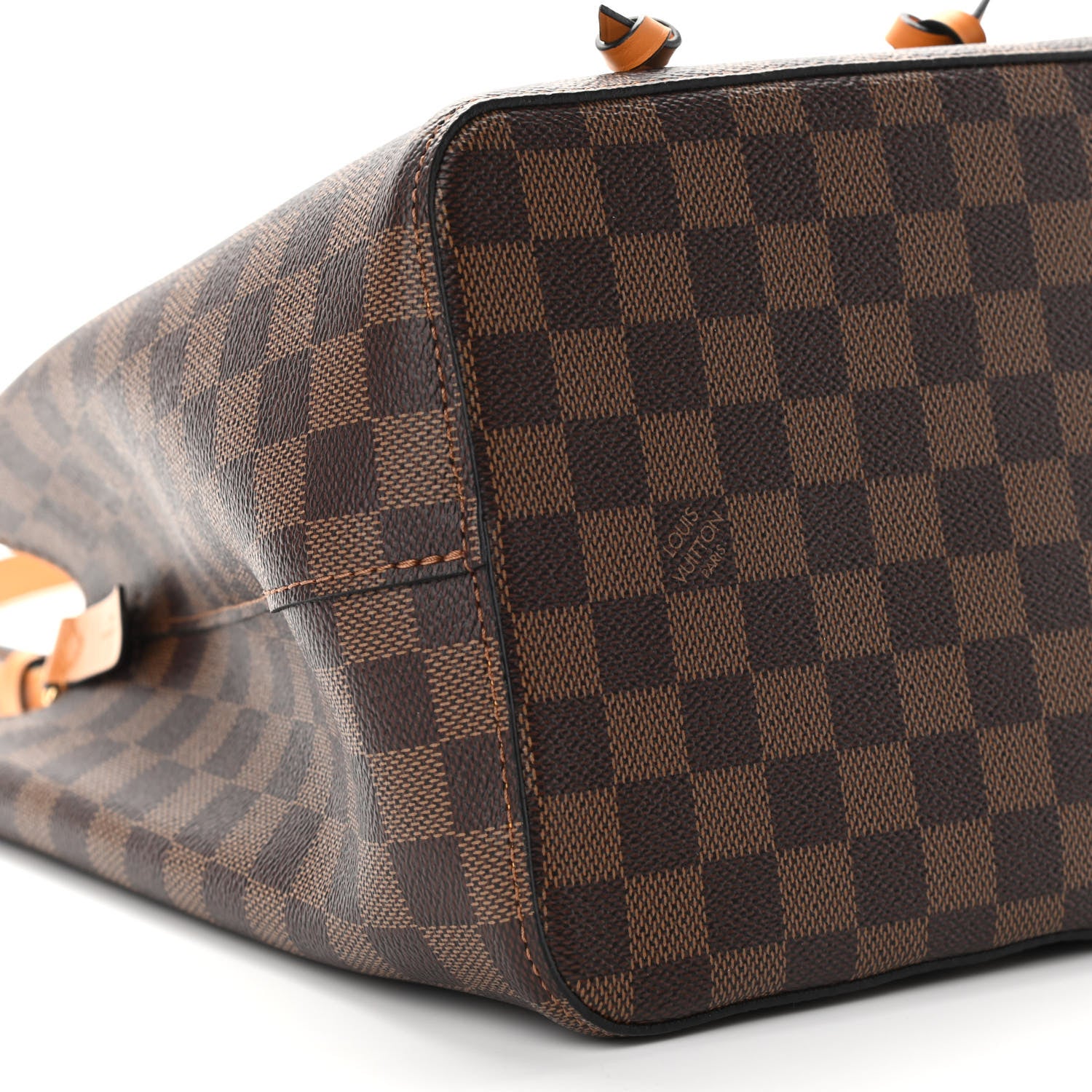 Louis Vuitton Damier Ebene Neonoe MM Safran 8 of 10