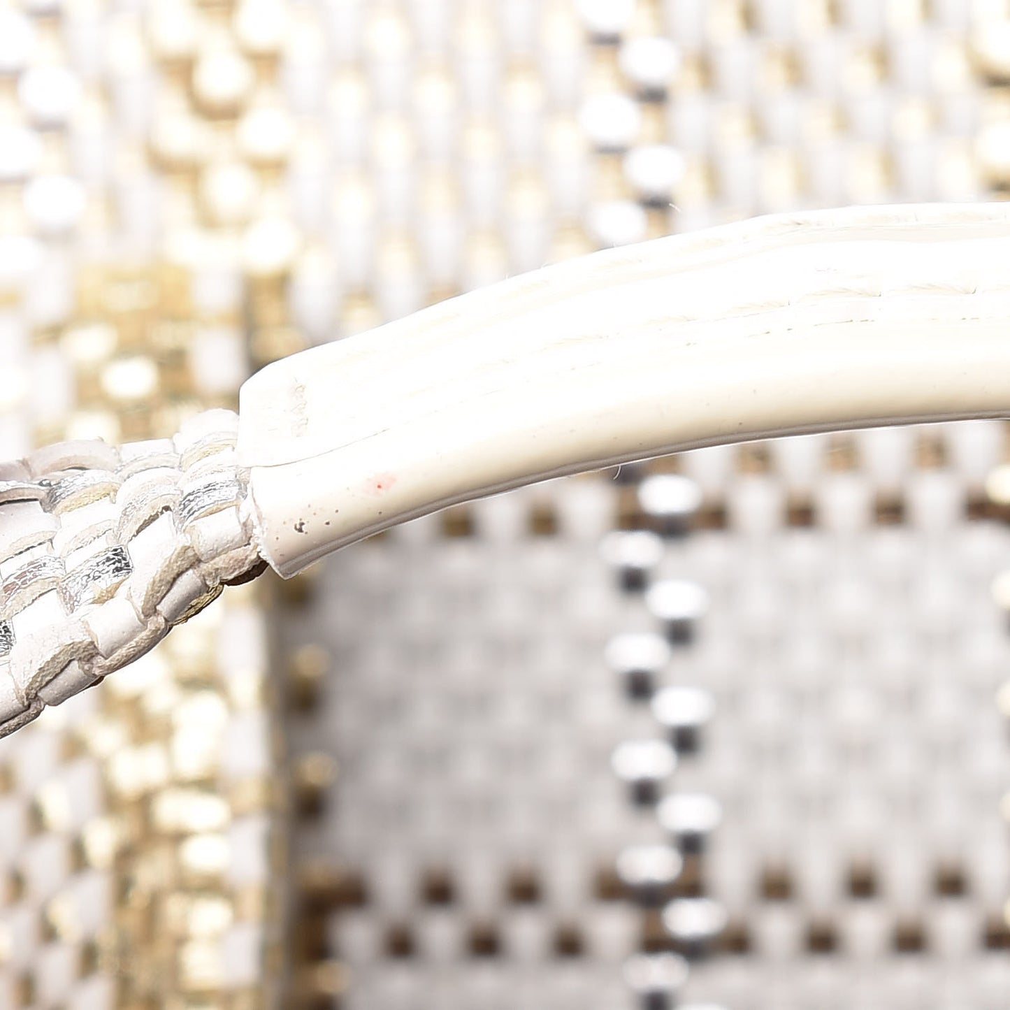 Braided Street Shopper PM Gold
