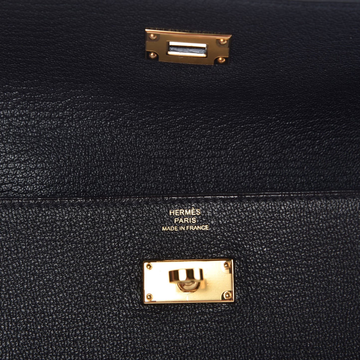 Chevre Mysore Kelly Longue Wallet Black