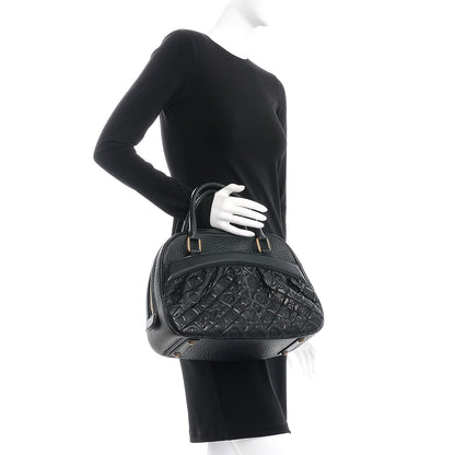 Louis Vuitton Lambskin Vienna Mizi Black 2 of 7