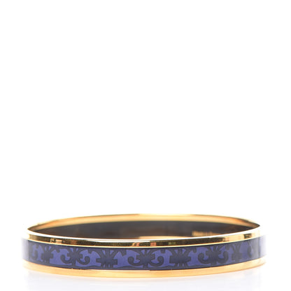 Hermes Enamel Printed Narrow Balcons du Guadalquivir Bracelet 62 3 of 5