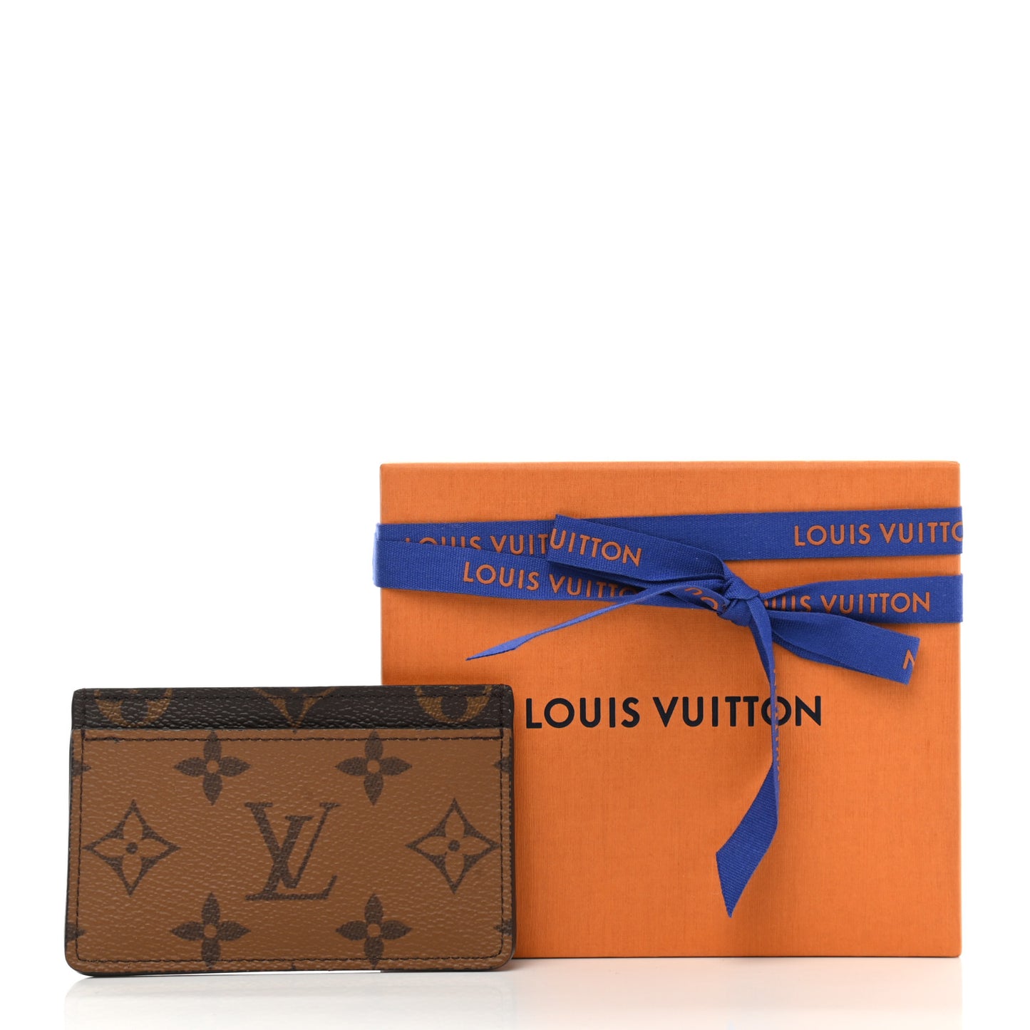 Reverse Monogram Card Holder