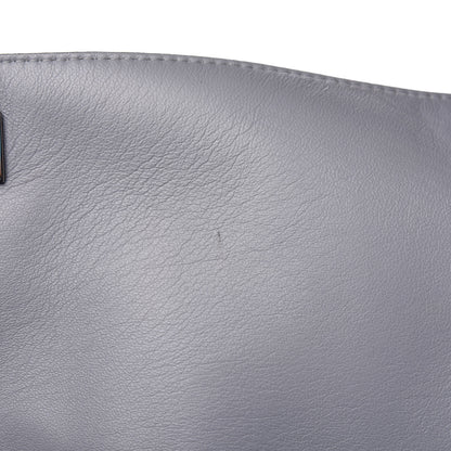 Givenchy Lambskin Medium Shark Lock Satchel Grey 9 of 16