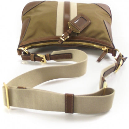 Prada Tessuto Nylon Striped Shoulder Bag 5 of 11