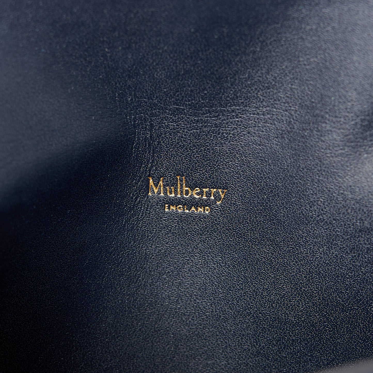 Small Classic Grain Darley Cosmetic Pouch Navy