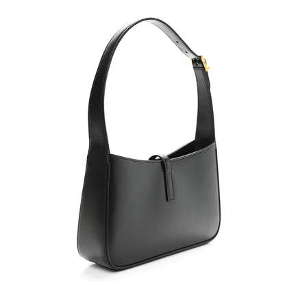 Saint Laurent Smooth Calfskin Le 5 A 7 Hobo Black 3 of 9