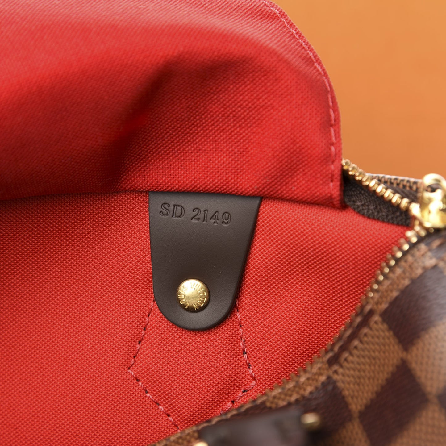 Damier Ebene Speedy Bandouliere 25