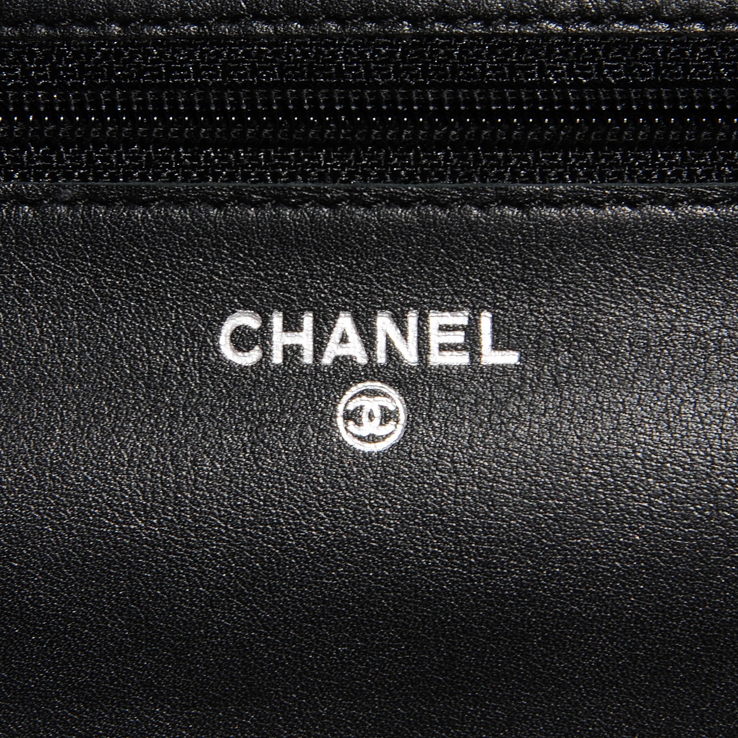 Chanel Caviar Timeless CC Wallet on Chain WOC Black 6 of 8