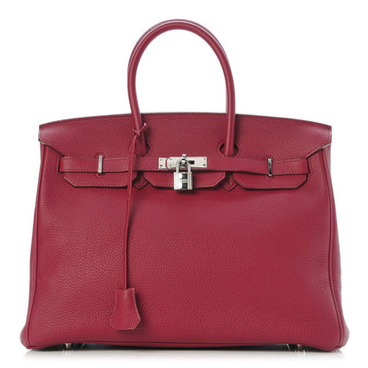 Hermes Togo Birkin 35 Rubis 1 of 31