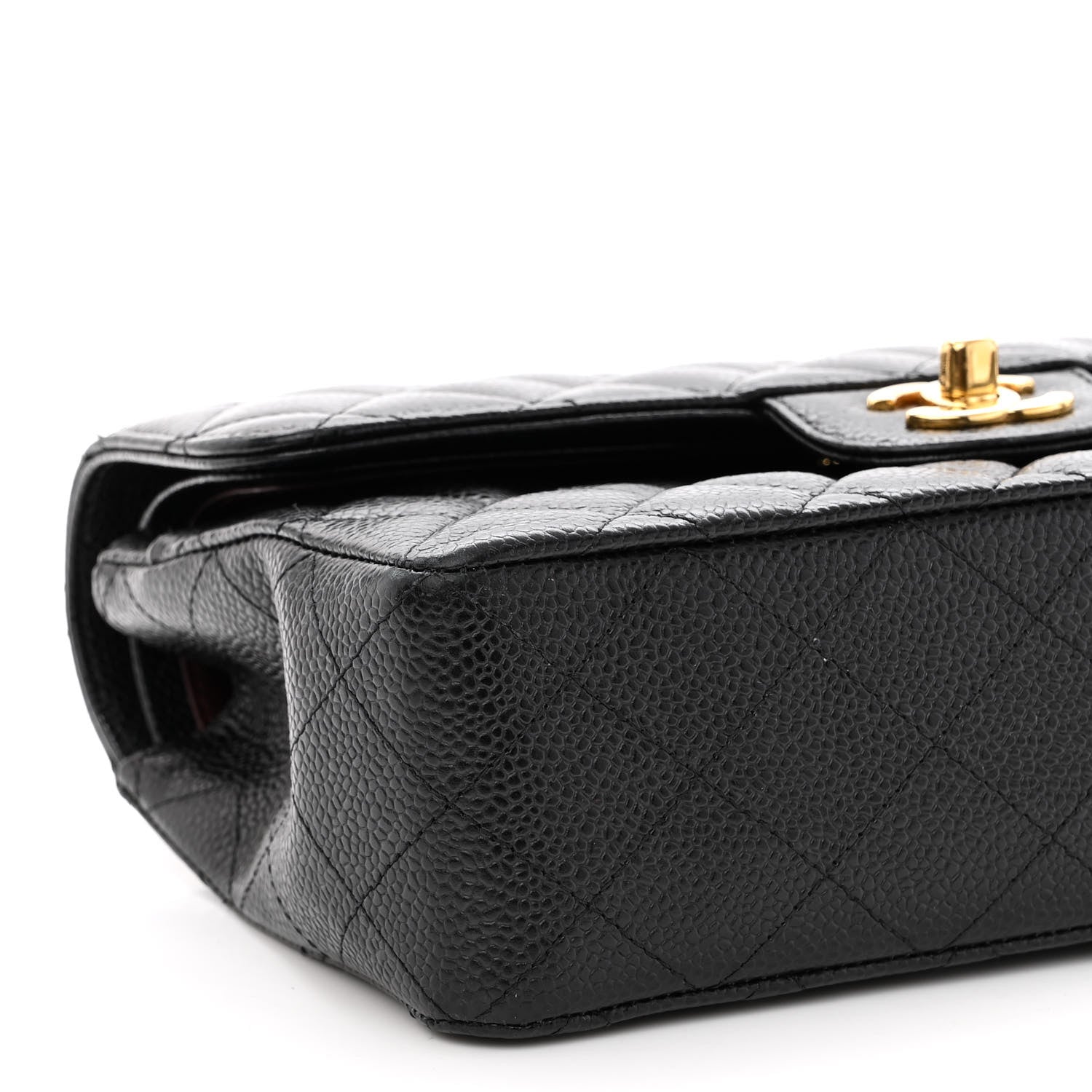 Chanel Caviar Quilted Small Double Flap Black 9 of 10