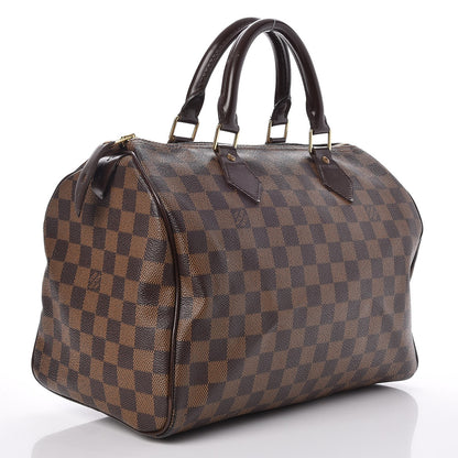 Louis Vuitton Damier Ebene Speedy 30 3 of 7