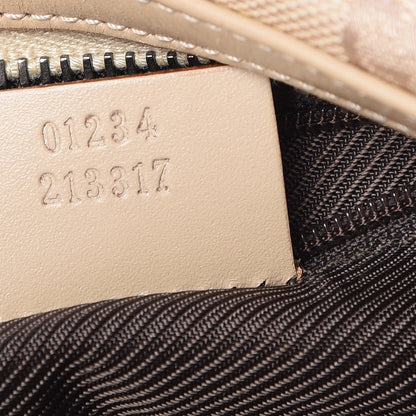 Gucci Monogram Medium Hobo Beige 7 of 11