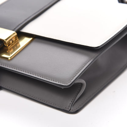 Prada City Calf Ribbon Bag Black Marmo Bianco 9 of 10