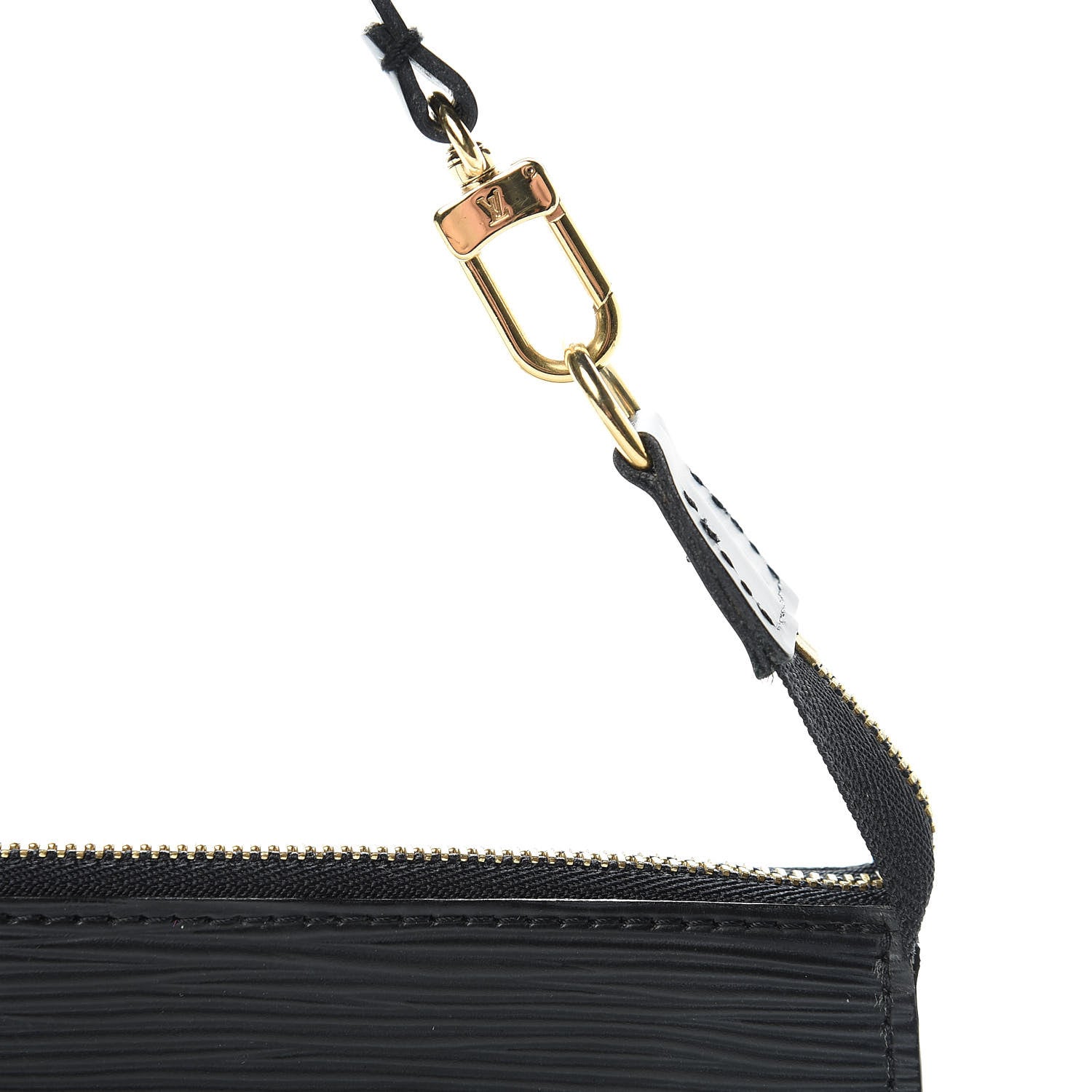 Louis Vuitton Epi Pochette Accessories 24 Black 8 of 14