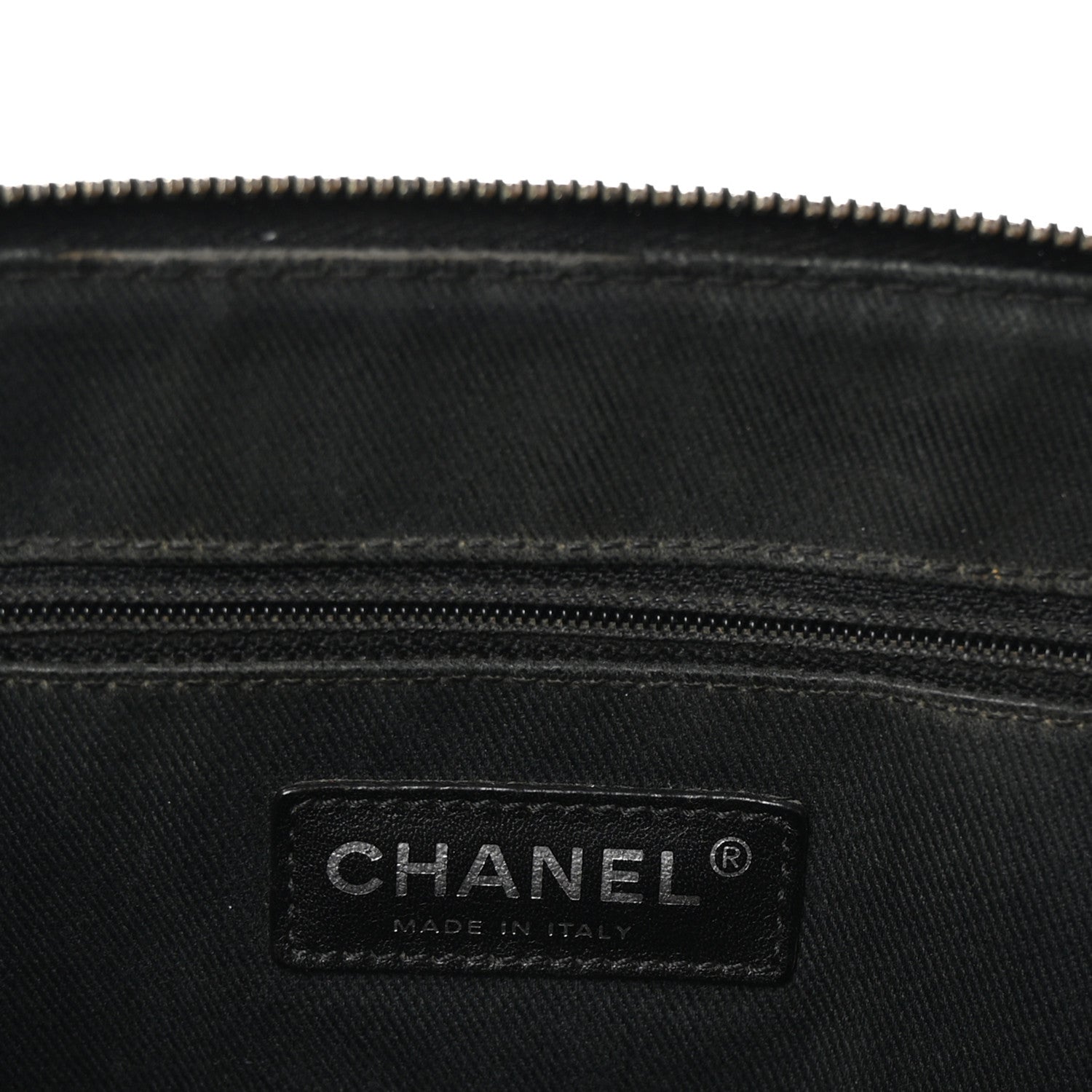 Chanel Calfskin Quilted In The Business Tote Black 6 of 10