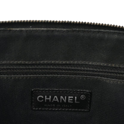 Chanel Calfskin Quilted In The Business Tote Black 6 of 10