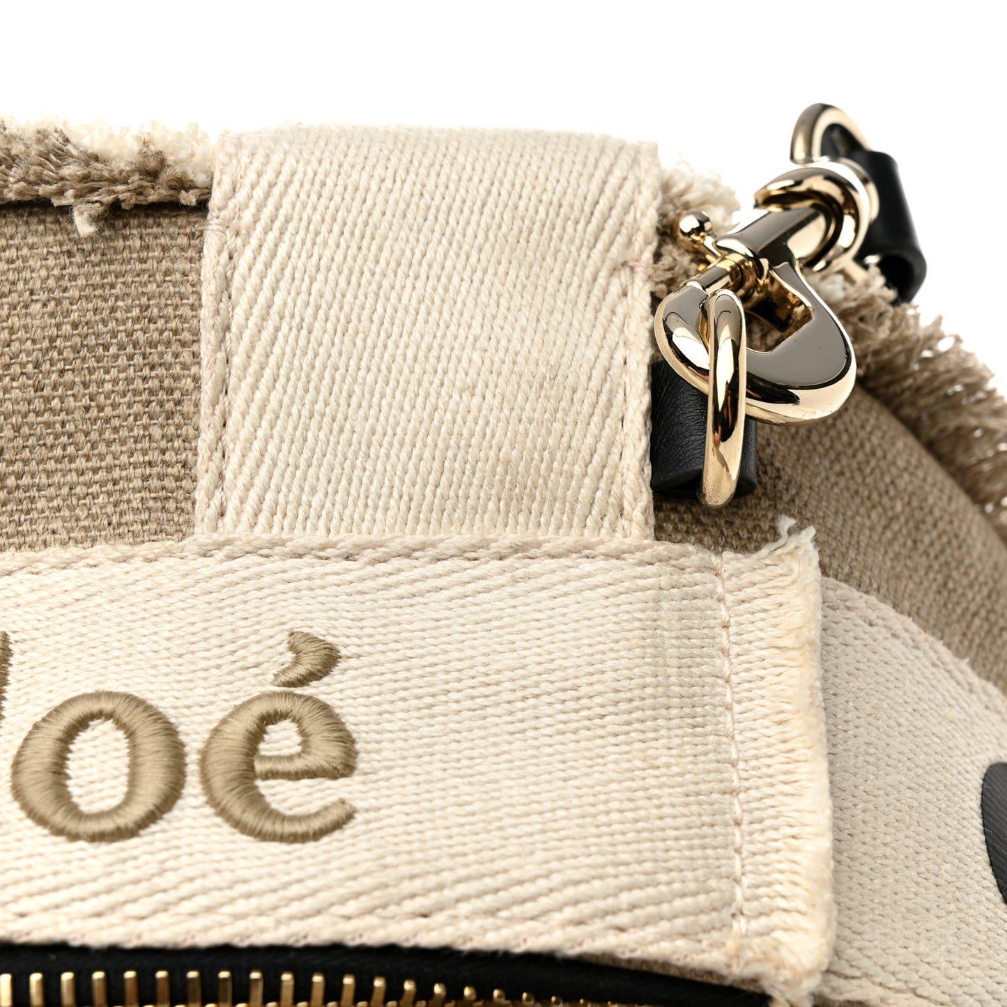 Canvas Logo Embroidered Woody Backpack Sand