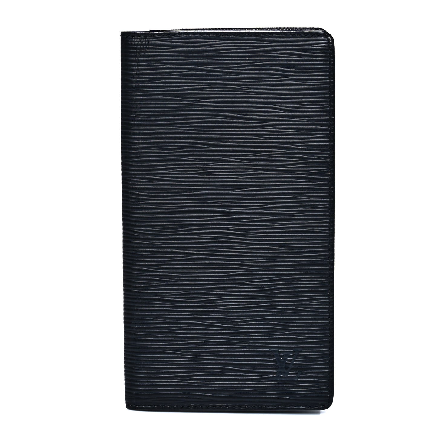 Epi Checkbook Organizer Wallet Black
