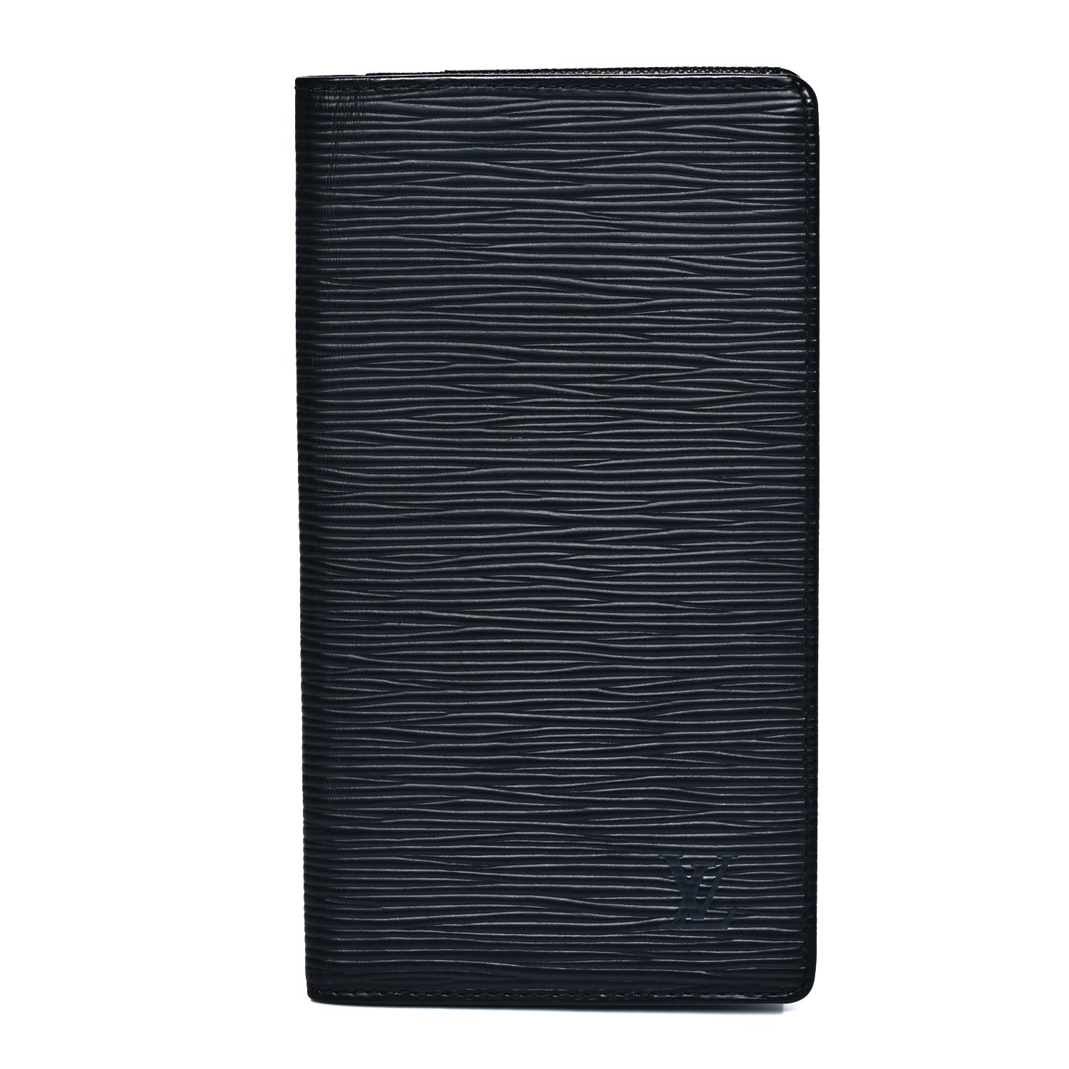 Louis Vuitton Epi Checkbook Organizer Wallet Black 1 of 6