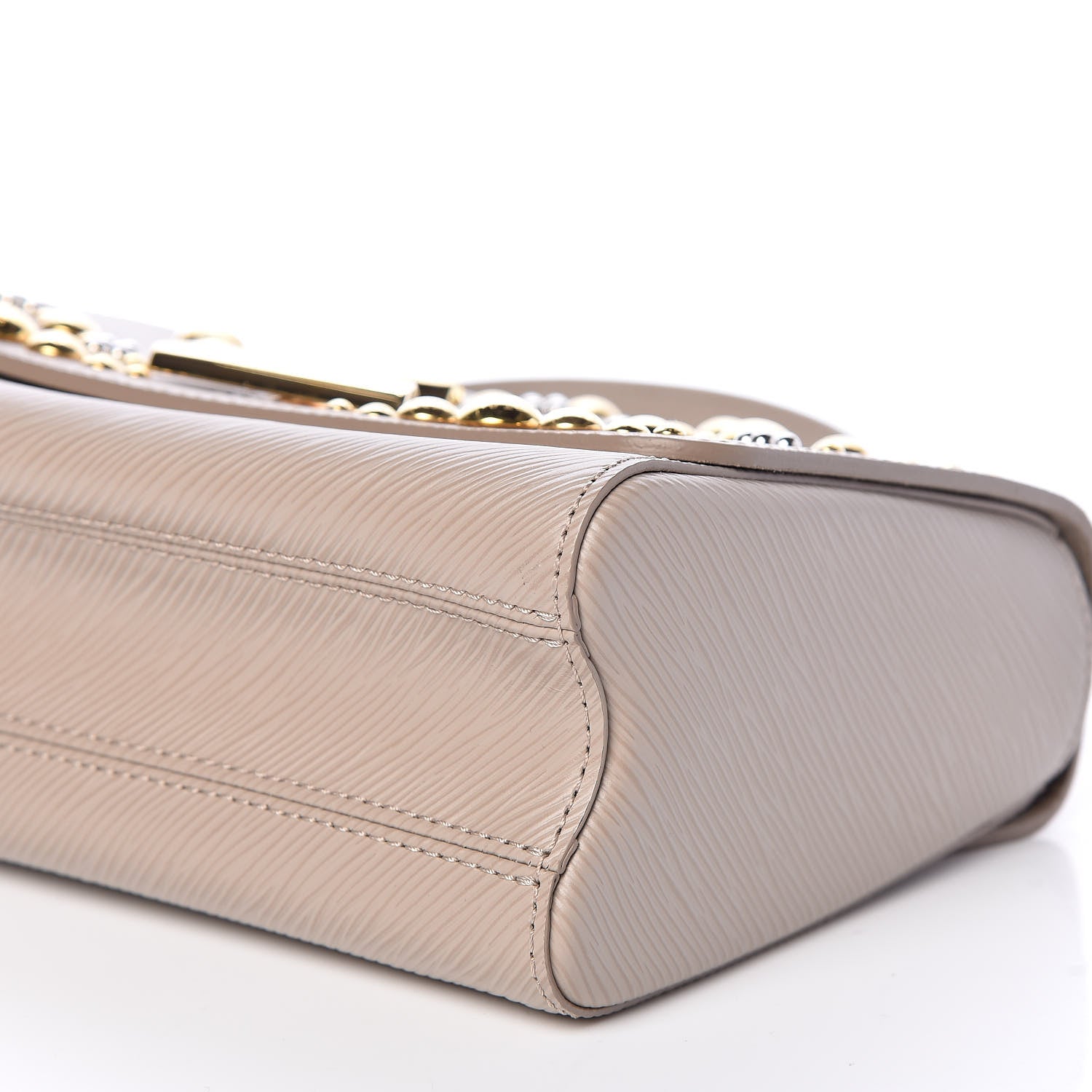Louis Vuitton Epi Studded Sol Twist Shoulder Bag MM Galet 6 of 10