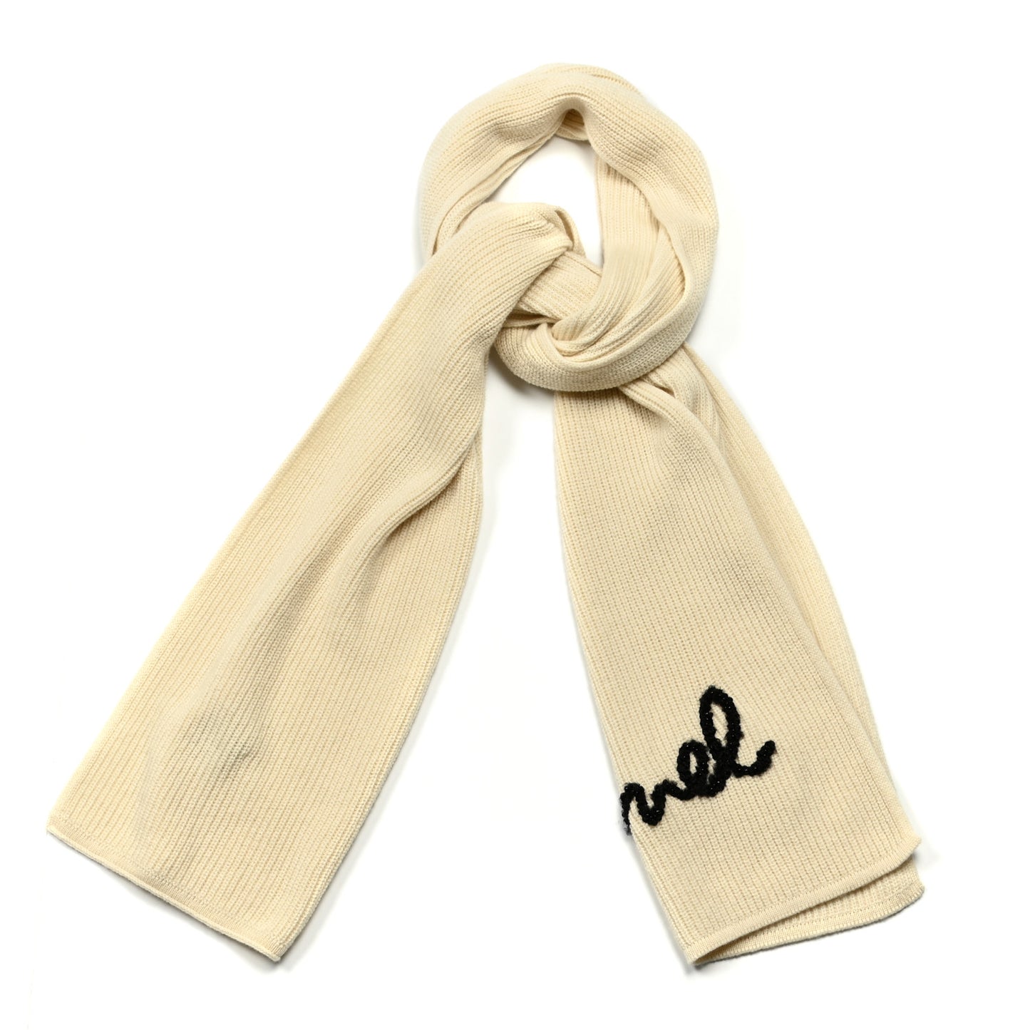 Cashmere Signature Stole Ivory