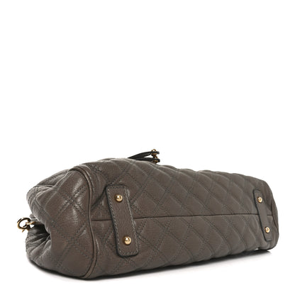 Marc Jacobs Calfskin Quilted Stam Brown 7 of 17
