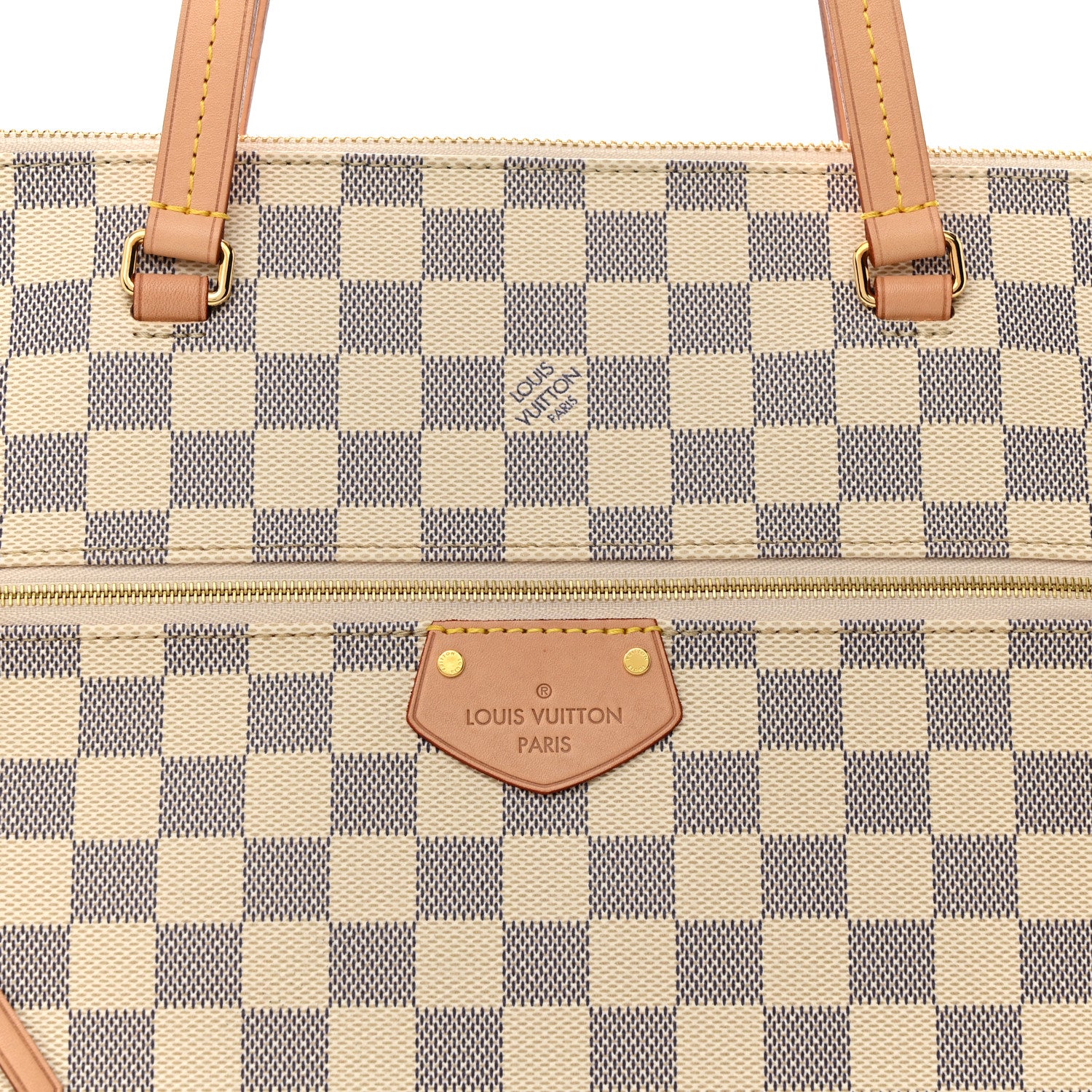 Louis Vuitton Damier Azur Iena MM 7 of 10