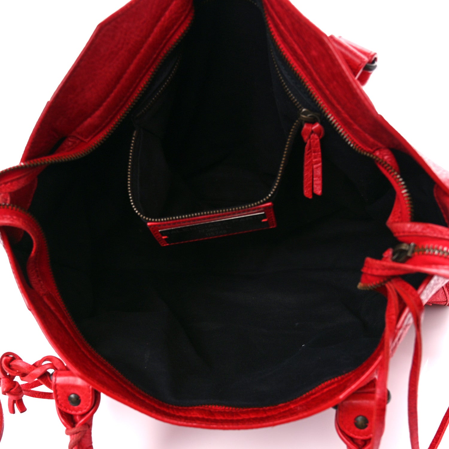 Balenciaga Agneau Classic Hardware City Rouge Coquelicot 5 of 10