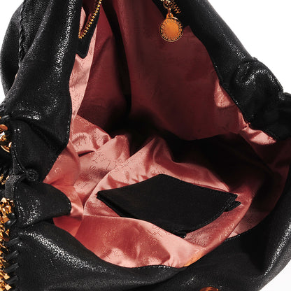 Stella McCartney Faux Leather Shaggy Deer Big Falabella Black 5 of 8
