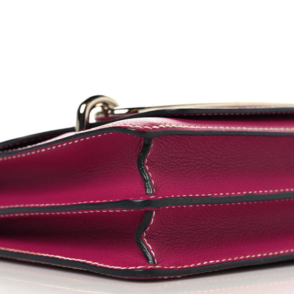 Hermes Evercolor Sac Roulis 23 Rose Pourpre 10 of 11