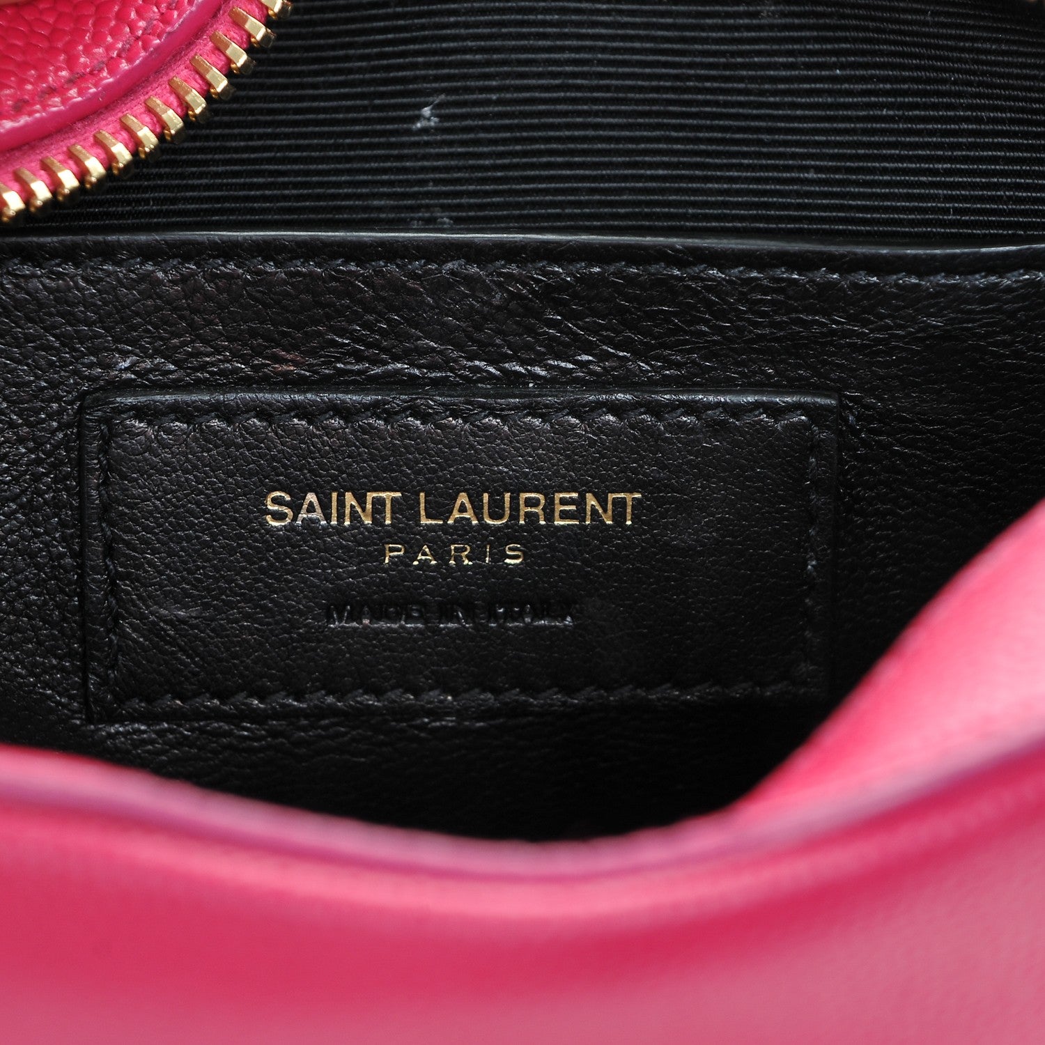 Saint Laurent Grain De Poudre Small Classic Monogram Camera Bag Bubblegum 8 of 8