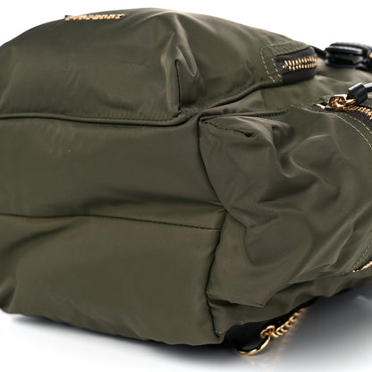 Burberry Nylon Medium Rucksack Backpack Canvas Green 7 of 11