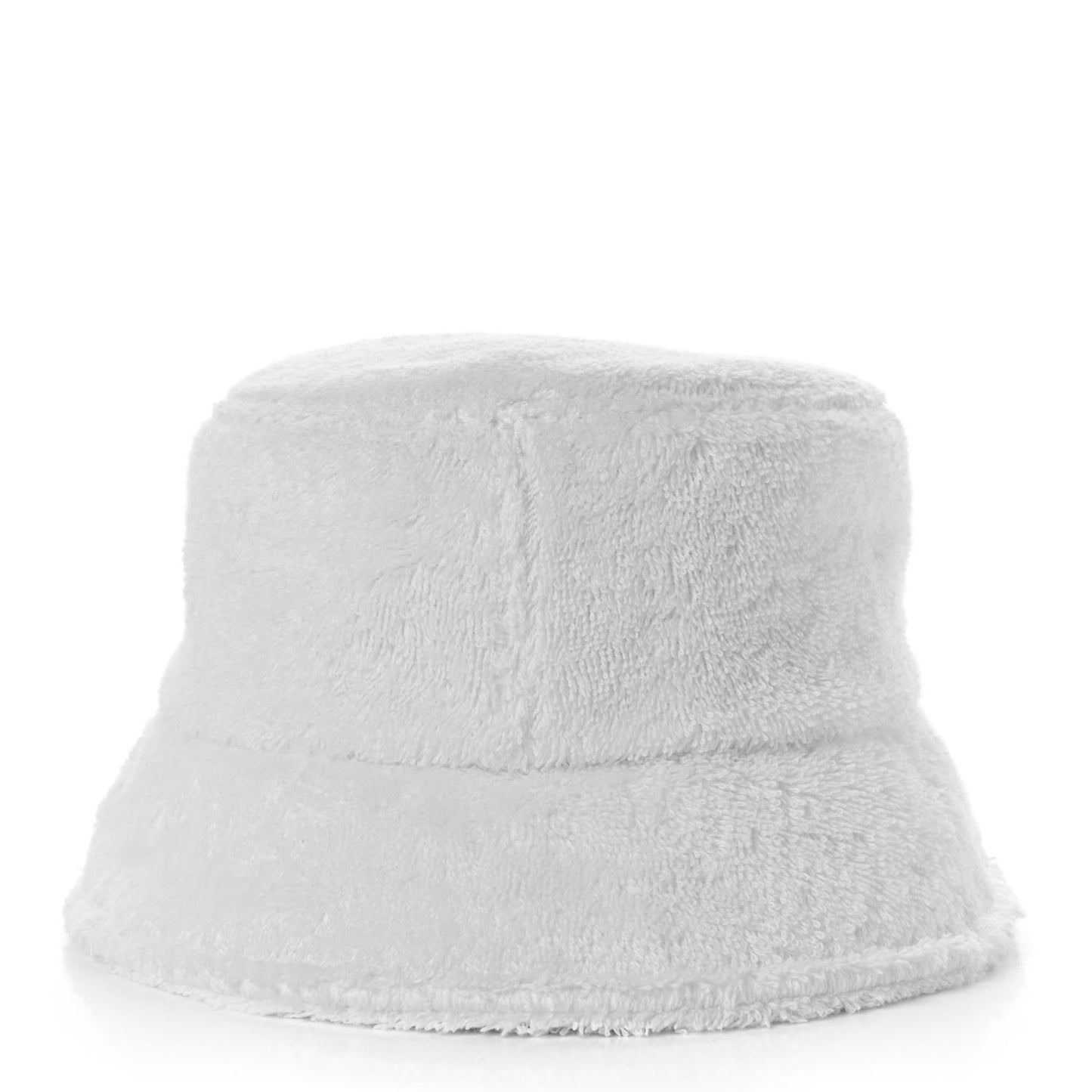 Terry Cloth CC Bucket Hat S White