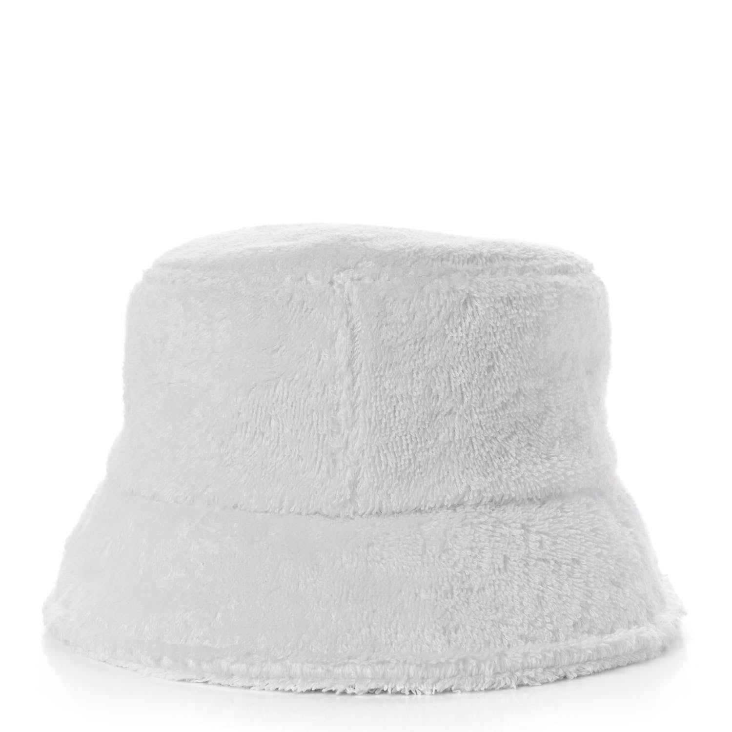 Chanel Terry Cloth CC Bucket Hat S White 5 of 8