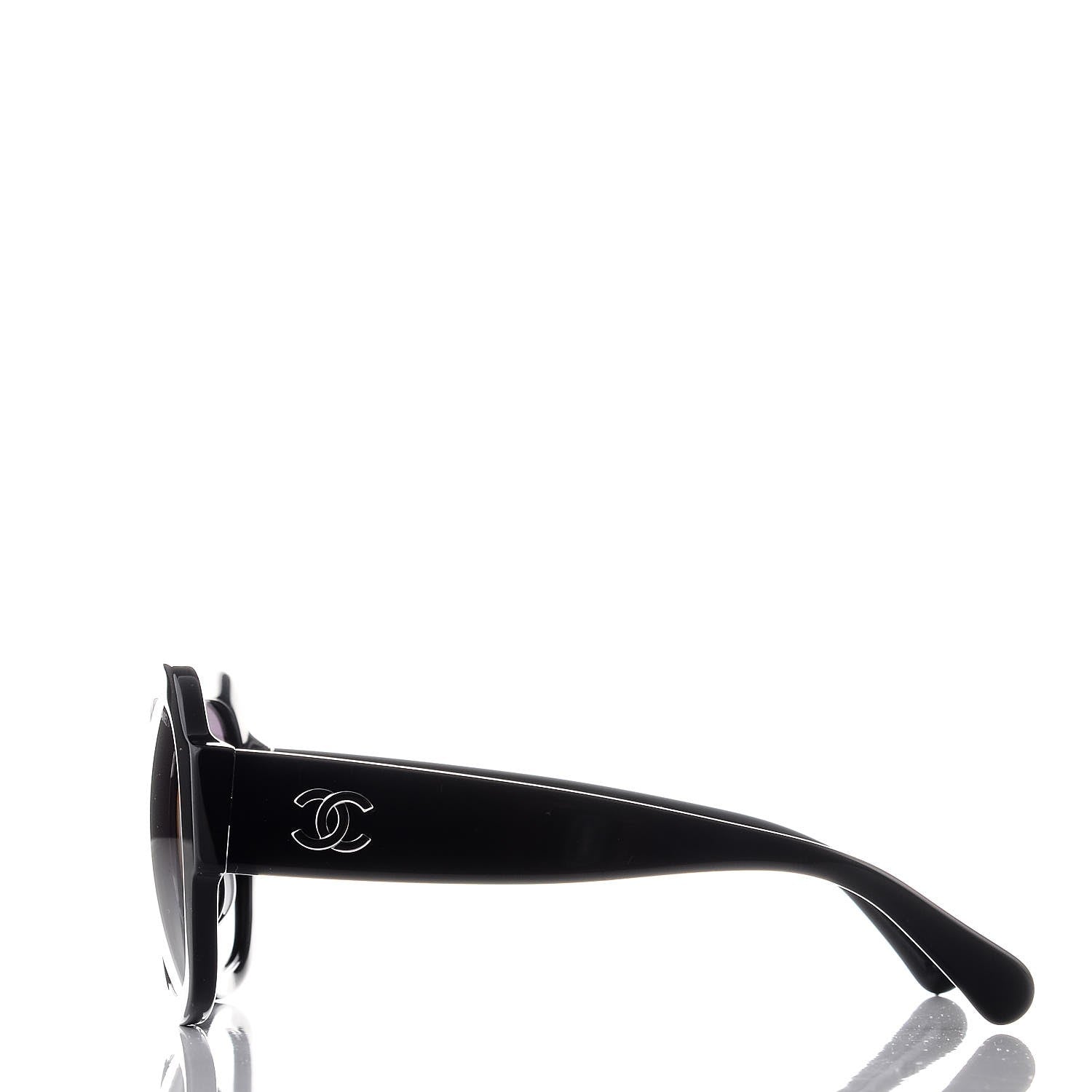 Chanel CC Sunglasses 5373 Black 3 of 8
