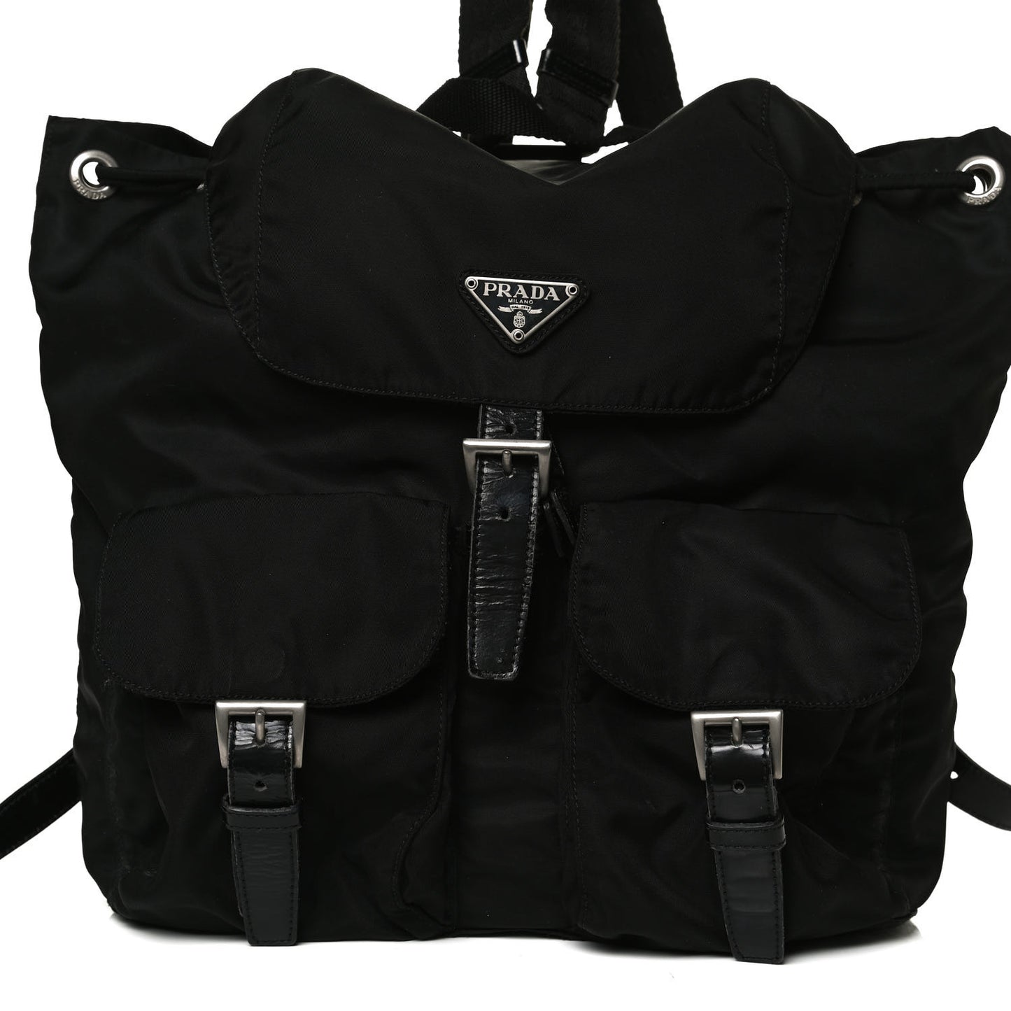 Tessuto Nylon Vela Small Backpack Black
