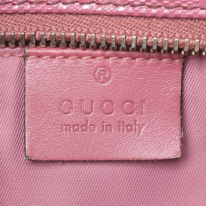 Gucci Imprime Monogram Medium Zippered Shopping Tote Rose Blush 6 of 15