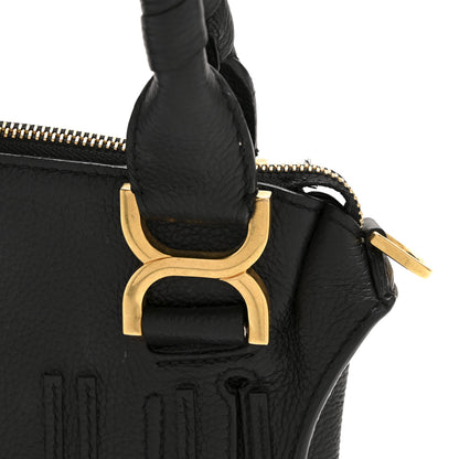 Chloe Calfskin Small Marcie Satchel Black 11 of 12