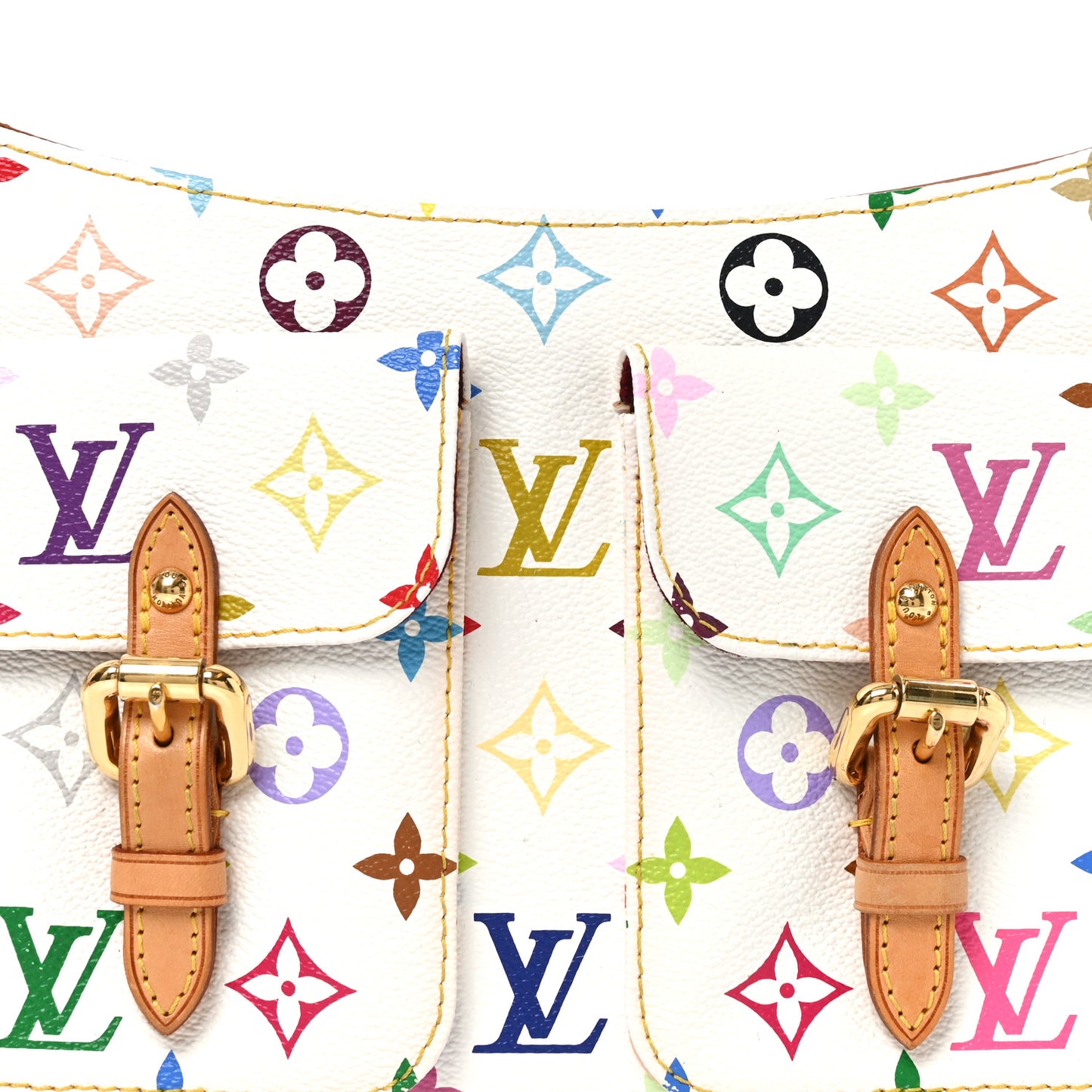 Monogram Multicolor Lodge PM White