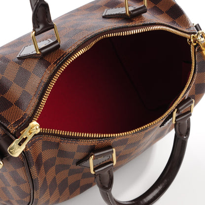 Louis Vuitton Damier Ebene Speedy Bandouliere 25 8 of 9